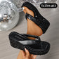 ⏳Begrenzte Zeit 50% Rabatt💥Damen Flip-Flops mit dicken Sohlen und Pailletten