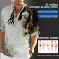 Herrenmode-Hemd mit 4D-Animal-Print