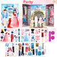 Magnetische Prinzessin Dress Up Papierpuppe
