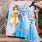 Magnetische Prinzessin Dress Up Papierpuppe