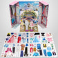 Magnetische Prinzessin Dress Up Papierpuppe