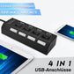✔️Hochgeschwindigkeits-USB-Hub mit mehreren Anschlüssen
