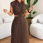 ⏳Zeitlich begrenztes Special⏰🌼Elegantes Kleid mit geteilten Ärmeln für Damen