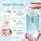 Sanfte Press-On Makeup Remover Flüssigkeit Erfolg