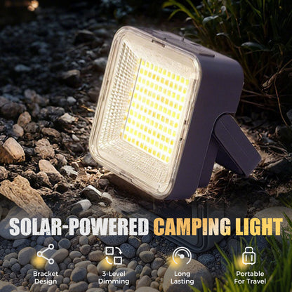 Tragbare wasserdichte Solar-Campinglampe
