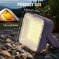 Tragbare wasserdichte Solar-Campinglampe