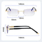 Randlose Lesebrille mit Blaulichtfilter