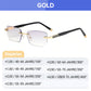 Randlose Lesebrille mit Blaulichtfilter