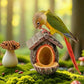🔥60 % RABATT! 🐦 NEU EINGETROFFEN 2026 – Vogelfutterhaus für draußen mit realistischem Baumstumpf-Design | Gartendekoration und Wildtierschutzgebiet in einem! 🌿✨