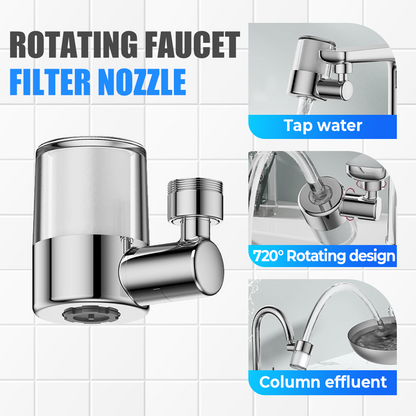 🚰 50% RABATT! 🔄 Universelles Wasserhahn-Filterdüsen-Set – 720° Drehbar – 2 Strahlarten, Integrierter Filter & Einfache Montage 💧