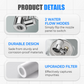 🚰 50% RABATT! 🔄 Universelles Wasserhahn-Filterdüsen-Set – 720° Drehbar – 2 Strahlarten, Integrierter Filter & Einfache Montage 💧