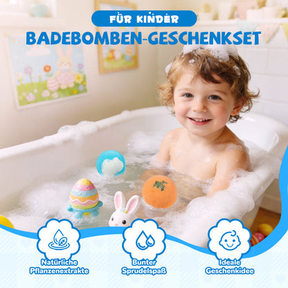 🔥HEIßER SALE 50% RABATT🔥12-teiliges Badebomben-Geschenkset für Kinder
