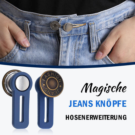 Magische Jeans Knöpfe Hosenerweiterung