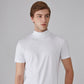 T-Shirt mit Stehkragen für Männer