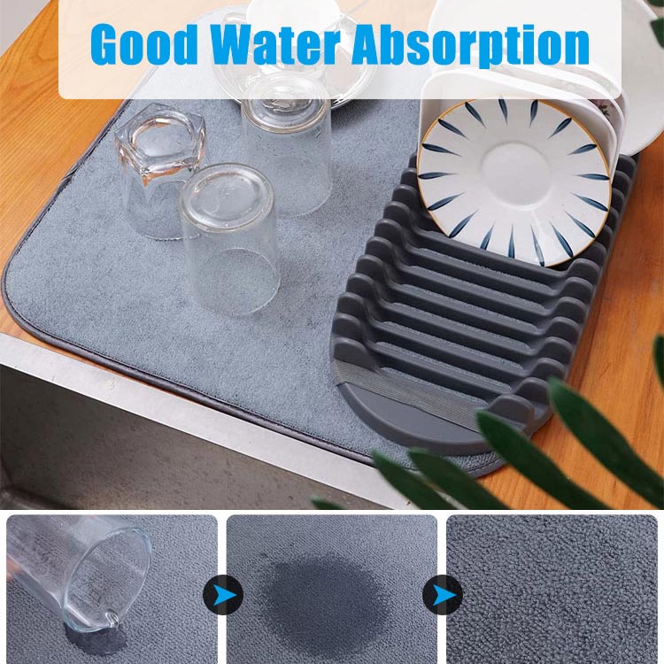 Küchen Silikonmatte Für Kaffeemaschinen - Rutschfeste Abtropfunterlage 40x50cm