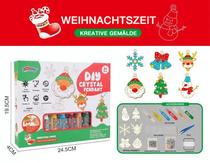 🎅Weihnachtsangebot 49% Rabatt🎁DIY Kristall Malerei Kunst und Handwerk Set