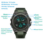 ⌚Sports Dual Display Fashion Multifunktionell vattentät Leuchtende Män's Watch