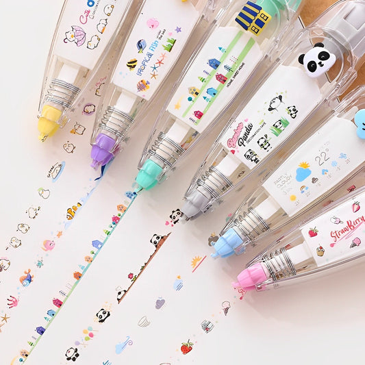 DIY Niedliche Tiere Presse Typ dekorative Stift