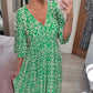 V-Ausschnitt Wild Seaside Vacation Strandkleid