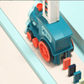 Bestes Geschenk: Automatischer Domino-Zug Kostenloser Versand