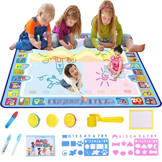 Wasser Doodle Matte, Aqua Malerei Zeichnung Matte Mess Free Learning Toy Mat