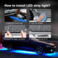 Flexible, wasserdichte RGB-LED-Streifenleuchten für das Fahrgestell