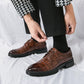 Top Good Crocodile Print Men's Fashion Casual Business Leather Shoes (Nur noch auf Lager, Ausverkauf!) 🔥 Bis zu 46% Rabatt!