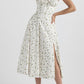 BEDRUCKTES BUSTIER-SOMMERKLEID