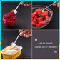 Kreativer Löffel für Dessert Obst und Eis（3PCS）