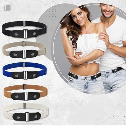 Ceinture élastique invisible sans boucle