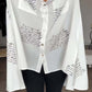 🔥49% RABATT🌸Brief drucken Mode Revers Shirt