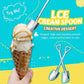 Kreativer Löffel für Dessert Obst und Eis（3PCS）