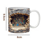 [kreatives Geschenk] 3D Bücherregal Tasse
